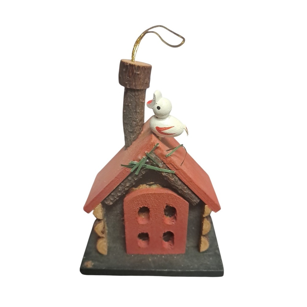Bird House Ornaments Lot Of 3 - Picture 11 of 14
